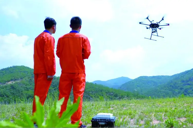 共青城无人机倾斜摄影巡检拍摄